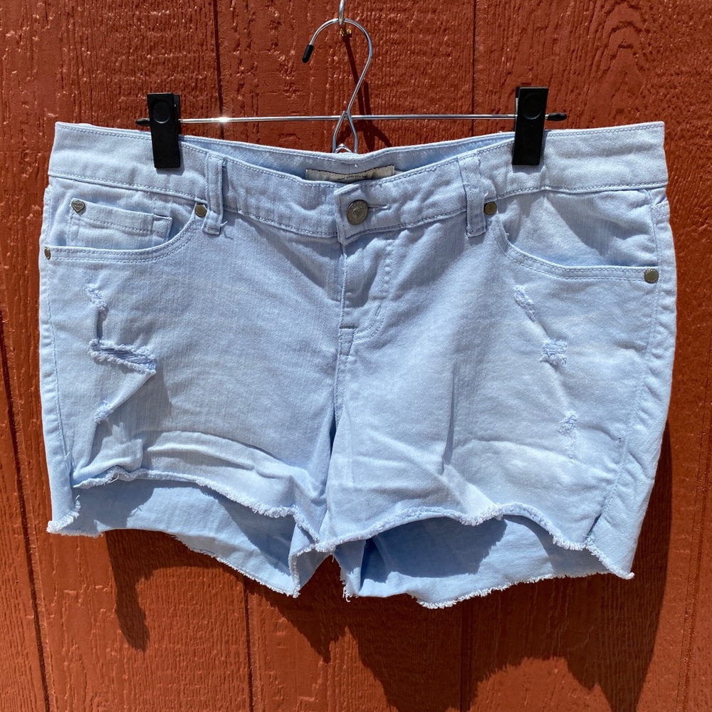 Baby blue Jean shorts size 14 from Torrid